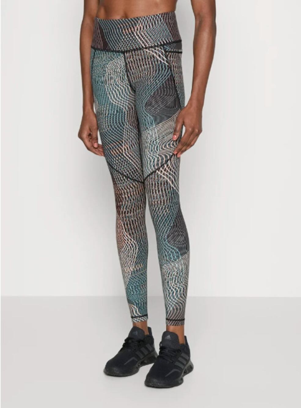 SWEATY BETTY NWT Power 7/8 Workout Leggings in Abstract Print // 6